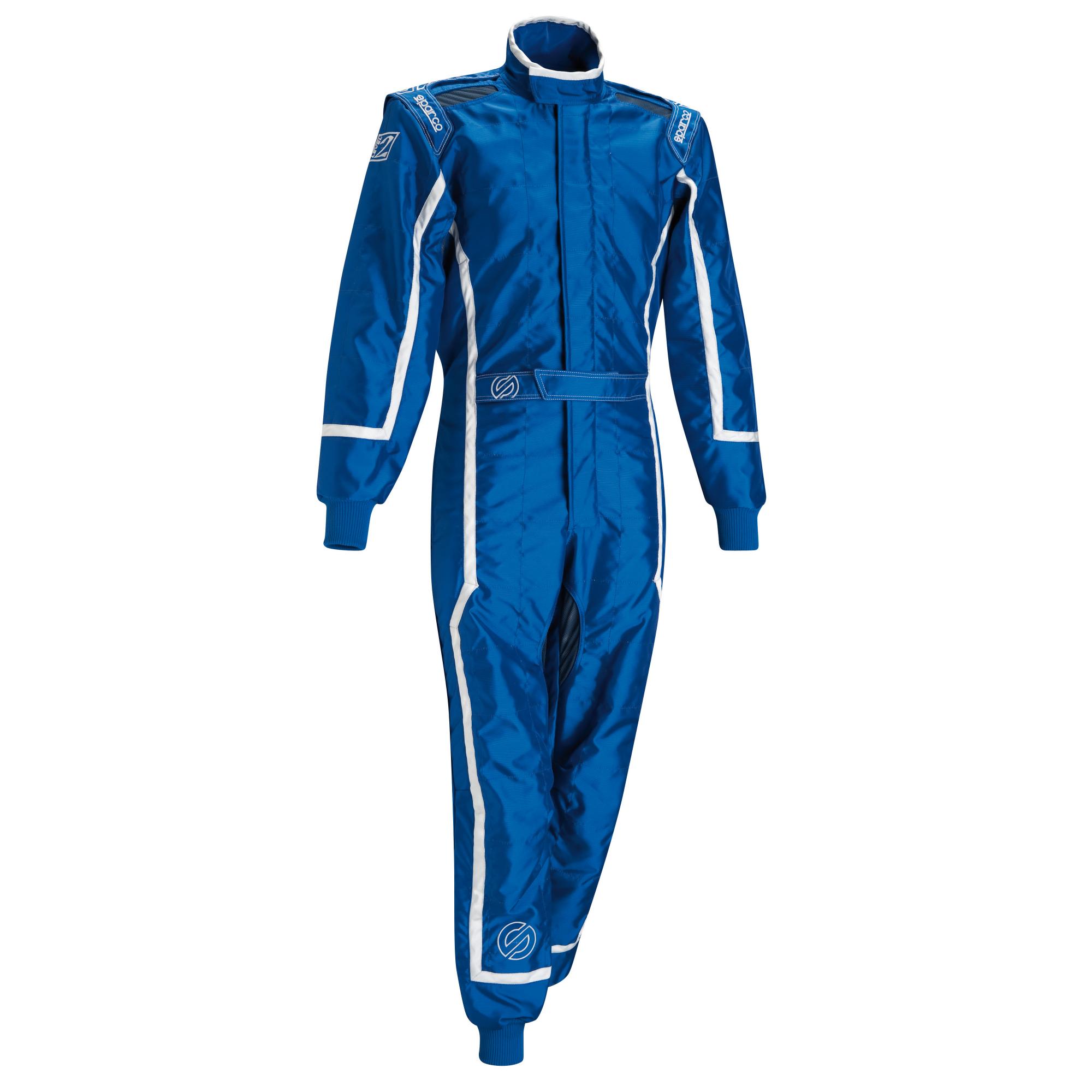 SPARCO ROOKIE K-3 KART RACING SUIT BLUE