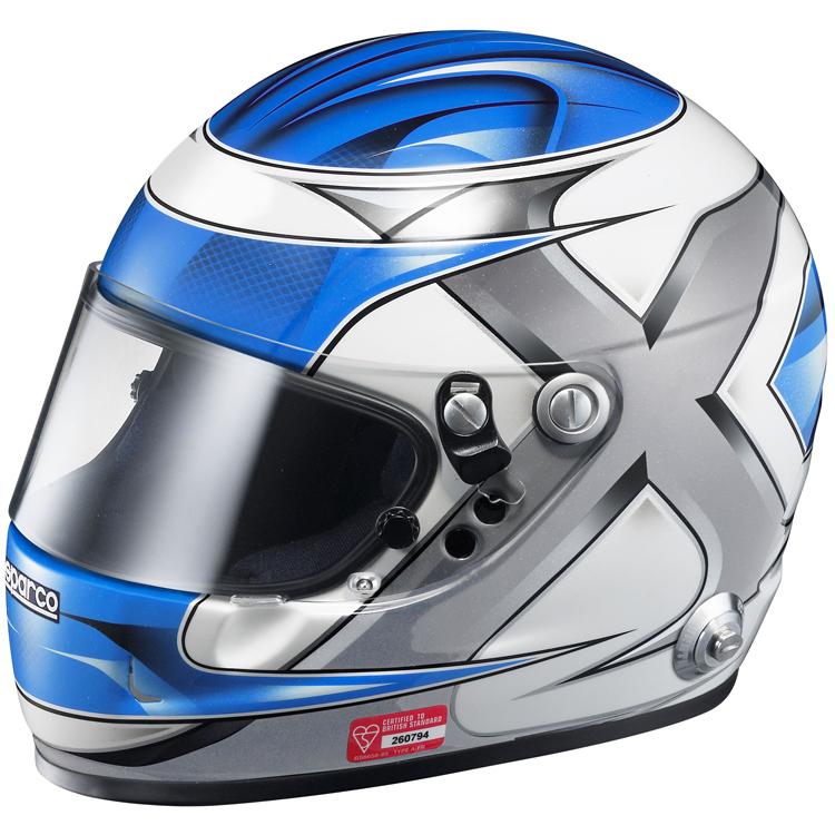 AZZURRO DEL CASCO DELLO SFIDANTE DI SPARCO (NUOVO STILE)