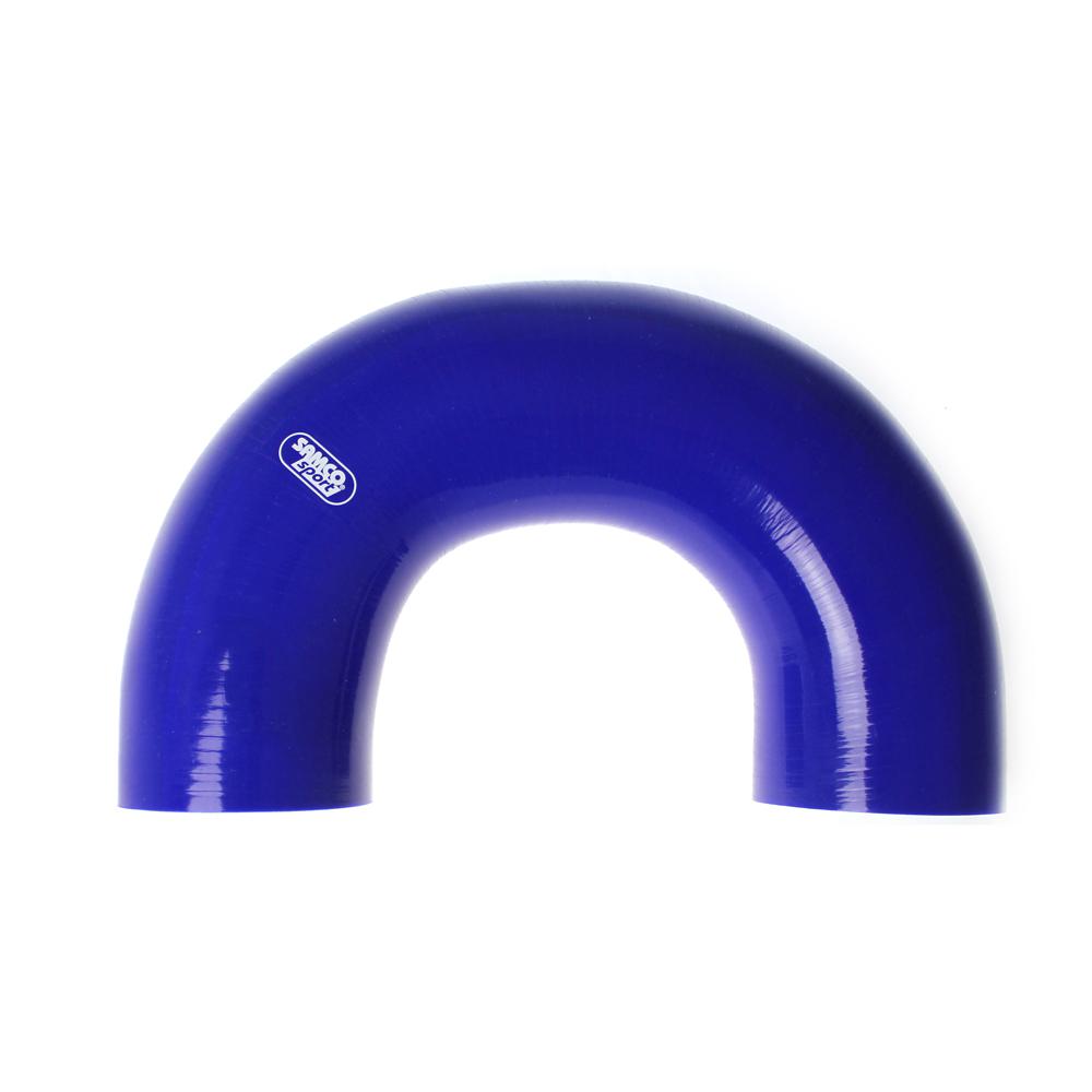 Samco 70mm gomito blu del tubo flessibile da 180 gradi