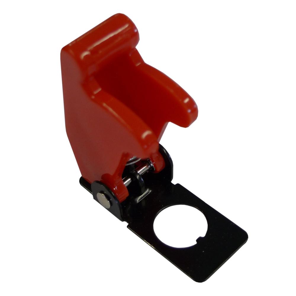 Red Aircraft Style Toggle Switch copertura