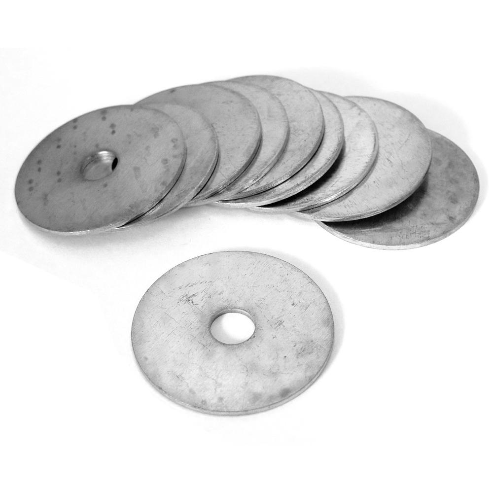 Grande diametro rondelle 5/16 pollici (8mm) Diametro interno (confezione da 10)