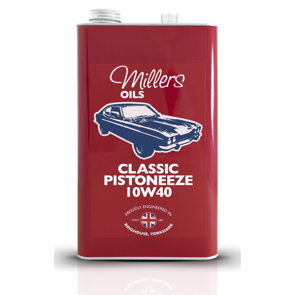 Olio semi sintetico Millers Classic Pistoneeze 10W40 (5 litri)