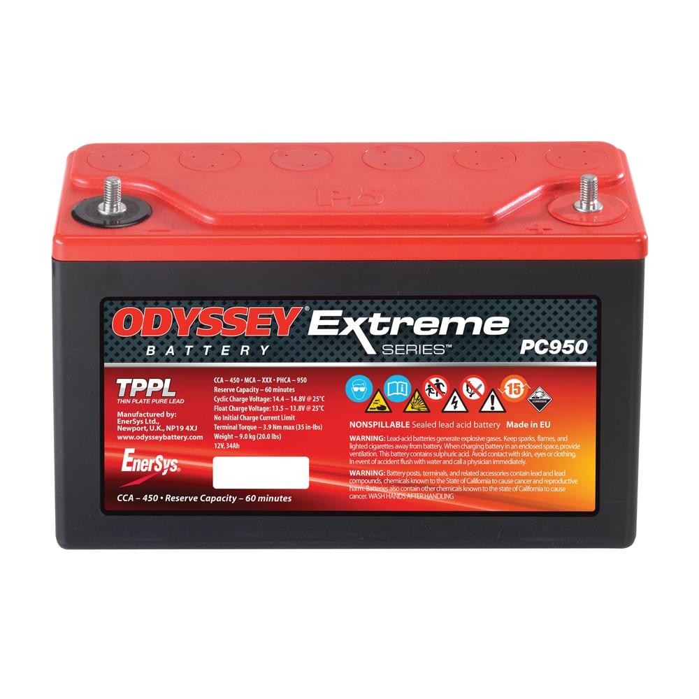 Batteria Odyssey Extreme Racing 30 PC950