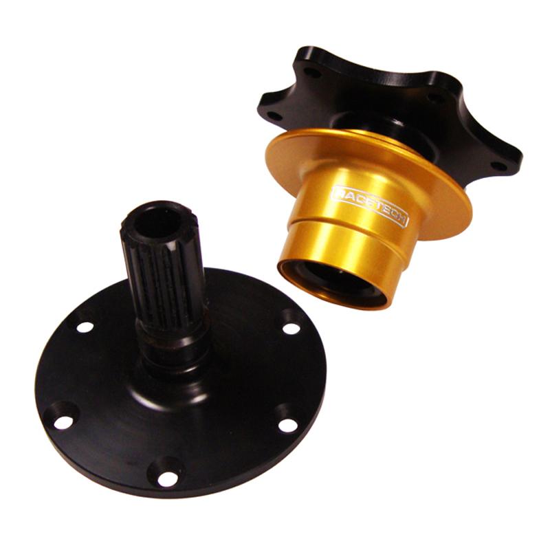 Racetech Kit boss a sgancio rapido (oro) per ruote PCD da 70 mm