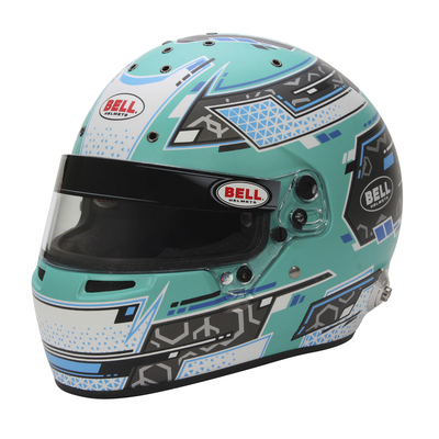 Casco Bell RS7 Pro Stamina Green - Omologato FIA 8859-2024