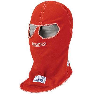 Rosso X-Fresco della balaclava dell'occhio del gemello di doppio strato di Sparco