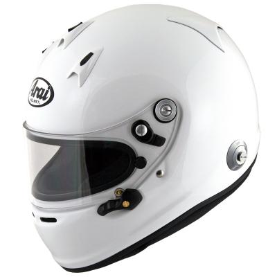 CASCO DEL PED DI ARAI GP-6 CON GLI ALBERINI DI HANS