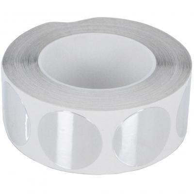 Dischi a nastro in foglio di alluminio autoadesivi - diametro 45 mm