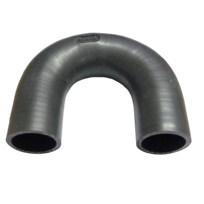 Classico 57mm di Samco gomito nero del tubo flessibile di Matt da 180 gradi