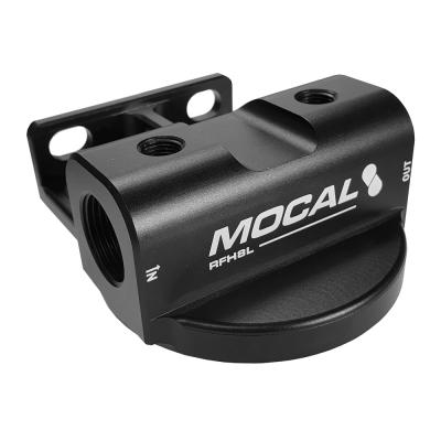 Testa del filtro dell'olio remoto Mocal con porte M22