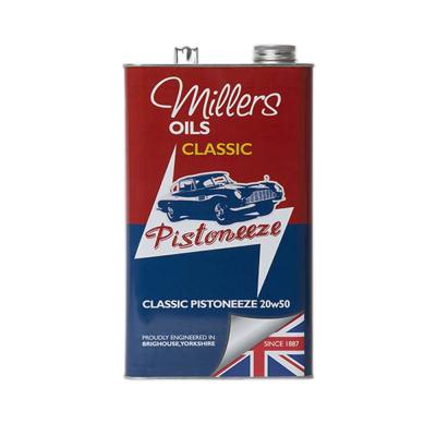 Millers Classic Pistoneeze 20W50 olio minerale (5 Litri)