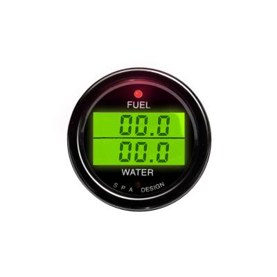 Calibro doppio di pressione del carburante della STAZIONE TERMALE/temperatura dell'acqua