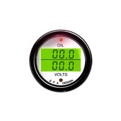 La pressione di olio della STAZIONE TERMALE/volt si raddoppia calibro