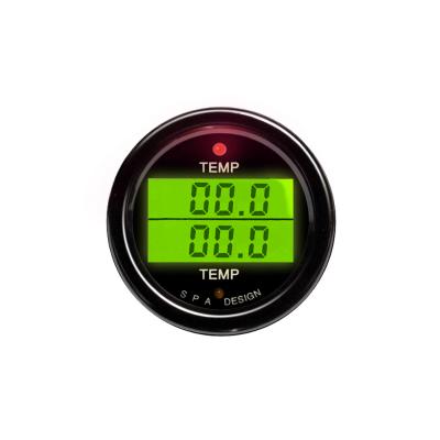 Temperatura della STAZIONE TERMALE/calibro doppio di temperatura