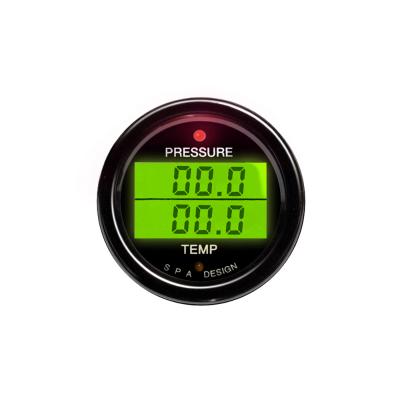Calibro doppio di pressione/temperatura della STAZIONE TERMALE