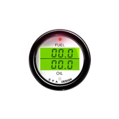 Calibro doppio di pressione del carburante della STAZIONE TERMALE/pressione di olio